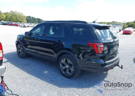 2018 Ford Explorer Sport z USA, uszkodzony, nr VIN 1FM5K8GT1JGB14723